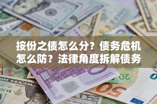 武汉按份之债怎么分？债务危机怎么防？法律角度拆解债务分配与风险自保指南