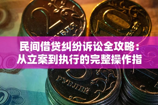武汉民间借贷纠纷诉讼全攻略：从立案到执行的完整操作指南