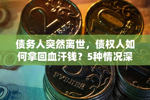 武汉债务人突然离世，债权人如何拿回血汗钱？5种情况深度解析