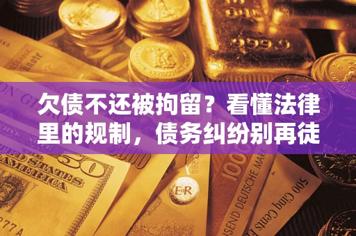 武汉欠债不还被拘留？看懂法律里的规制，债务纠纷别再徒劳奔波