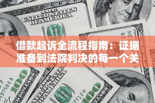 武汉借款起诉全流程指南：证据准备到法院判决的每一个关键步骤