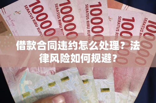 武汉借款合同违约怎么处理？法律风险如何规避？