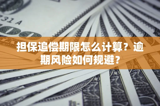 武汉担保追偿期限怎么计算？逾期风险如何规避？