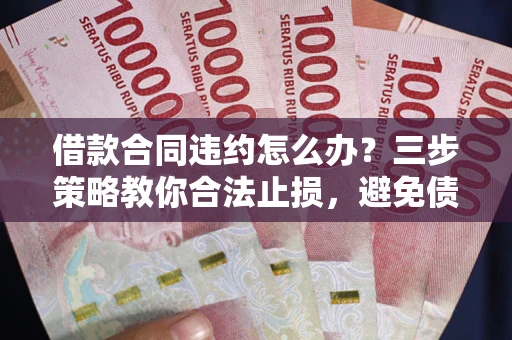 武汉借款合同违约怎么办？三步策略教你合法止损，避免债务危机升级