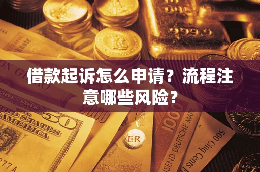 武汉借款起诉怎么申请？流程注意哪些风险？